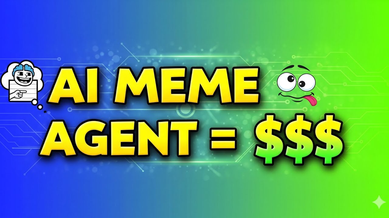 Viral Memes with AI Agent = Easy Online Income! 🔥