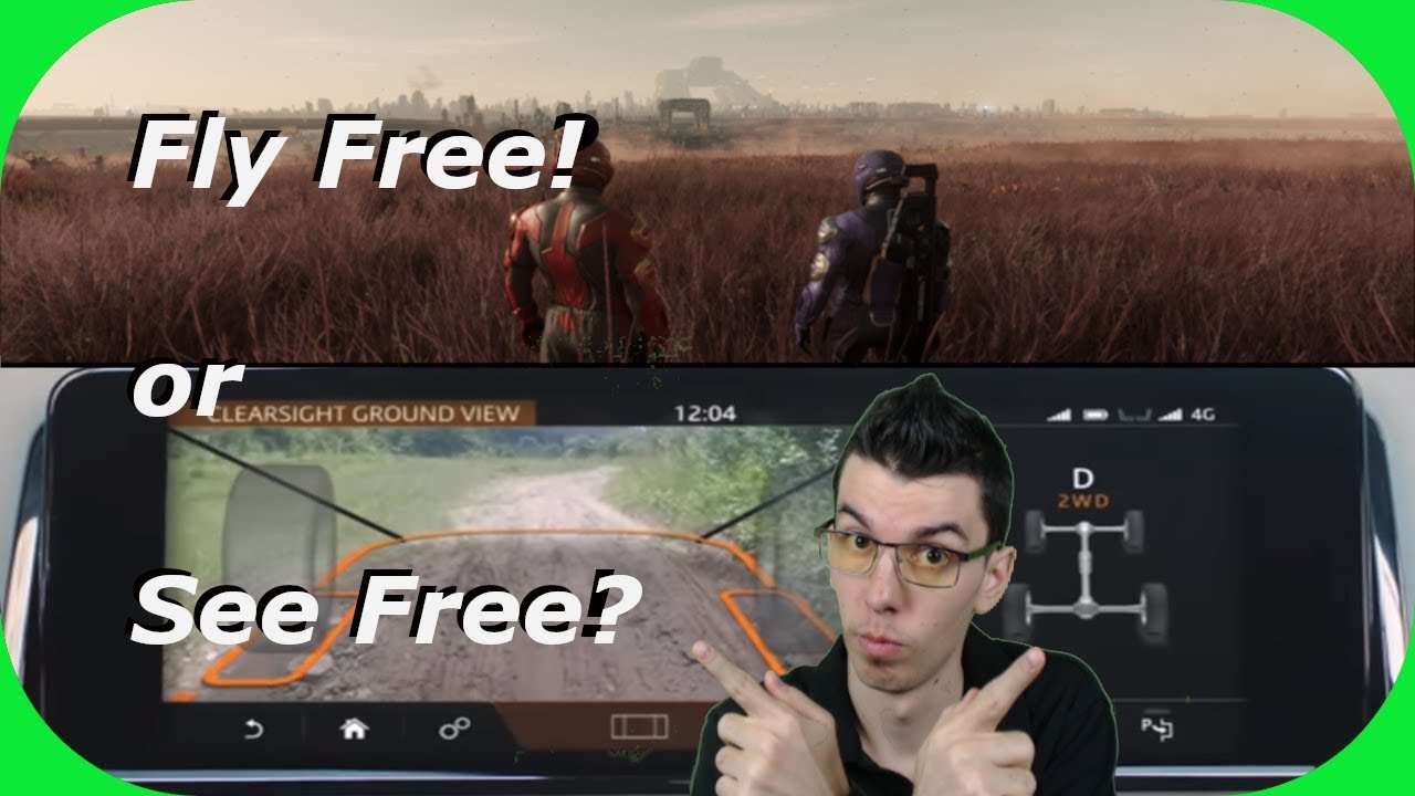 Range Rover Evoque Clearsight + Star Citizen Free Fly week