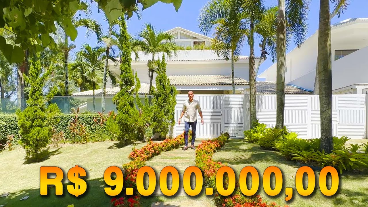 EU AMO ESSE TIPO DE MANSÃO!! MEGA MANSÃO DE ESQUINA À VENDA NO CONDOMINIO MALIBU | MULLER IMÓVEIS RJ