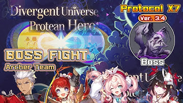 Divergent Universe - New Protean Hero (3.4) - Protocol X7 - Saber - Boss - Pollux
