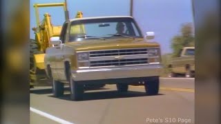1986 Chevrolet Truck Full-line Overview Promotional Video