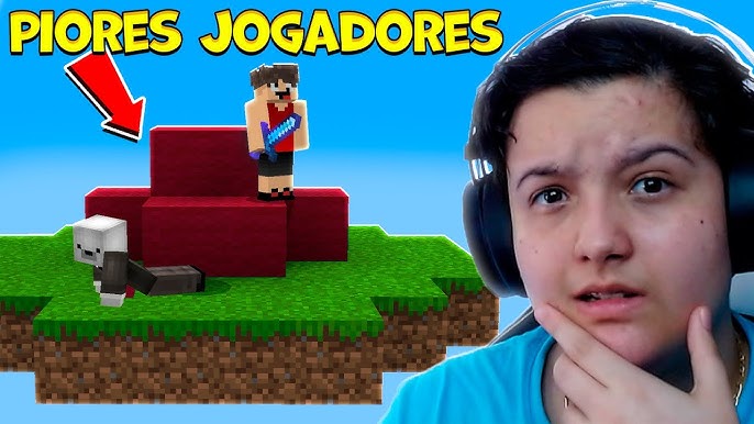 MELHORES JOGADORES DE MINECRAFT DO MUNDO 