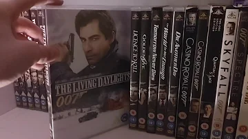 My COMPLETE James Bond 007 DVD And Movie Collection! (All 25 Films) (Updated 2022)