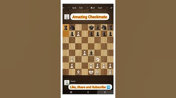 How to Checkmate in 10 Moves 🔥🔥 | Slav Defence Checkmate | Chess Tricks #Shorts #Short #Chess