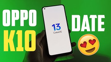 OPPO K10 ColorOS 13 Update| ColorOs 🔥 13 For OPPO K10 | Android 13
