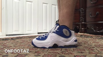 Thumbnail of Nike Air Penny 2 II Atlantic Blue 2015 On Foot