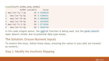 Resolving geom_smooth Not Displaying in ggplot