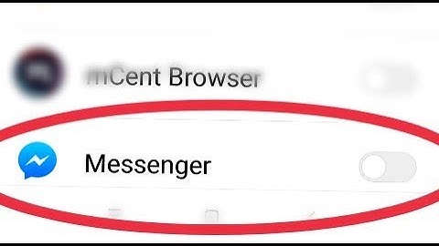 How To Turn On And Off Enable Messenger Autostart || in Xiaomi Redmi Note 5 Pro Android