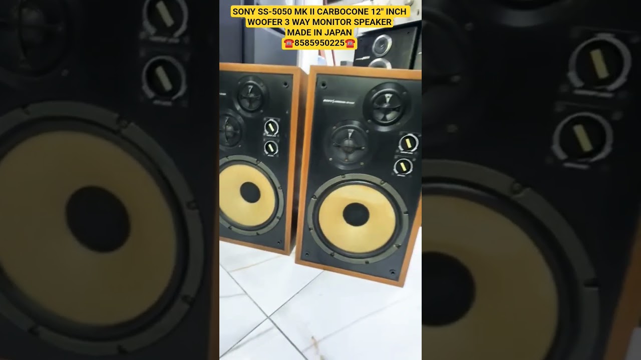 ヴィンテージSONY SS-5050 Ⅱ スピーカーペア 【公式通販】