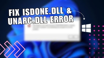 💲 TECH: Fix ISDone.dll & Unarc.dll Error During Game Installations For All Big Games | English