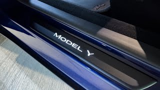 It's Time To Get Lit.... Door Sills On My Tesla Model Y! Unboxing And Install
