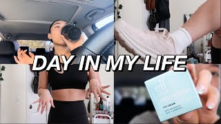 DAY IN MY LIFE: i&#39;m finally back, new skincare, my gym makeup routine, target haul