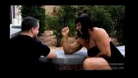 Irene Anderson is stronger than most men