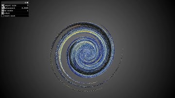 openFrameworks: Mesh from Image with Orbit Distortion (Starry Night)