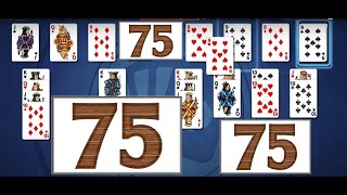 Microsoft Solitaire Collection | FreeCell | Expert | May 14 2015 | 75 moves!