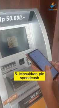 tarik tunai QRIS di mesin atm