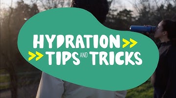 Hydration tips and tricks