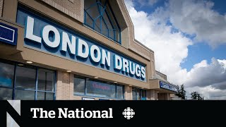 Cyberattack closes all London Drugs stores by CBC News: The National 7,823 views 3 days ago 2 minutes, 1 second