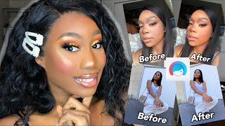 HOW I EDIT INSTAGRAM PICTURES |  FACETUNING FOLLOWERS PICTURES #ROADTO1KSUBS screenshot 5