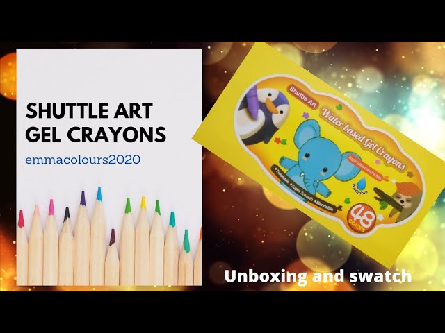 Kingart Gel Stick Artist Mixed Media Crayons, Set of 72 Unique Colors