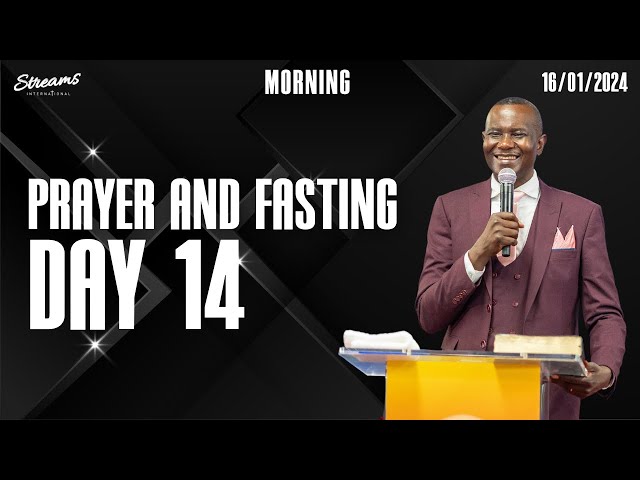 PRAYER u0026 FASTING DAY 14 _ MORNING with Prophet Gerald Nyasulu Ph.D. (16/01/2024) class=