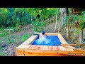 30th day living in the forest perfect the pool enjoy the fresh life  off grid living  ep 30