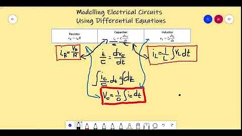 Mathematical Modelling of Electric Circuits using Differential Equations