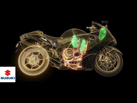 Hayabusa | official tech. presentation video = Instrument Cluster, The Latest S.I.R.S. = | Suzuki