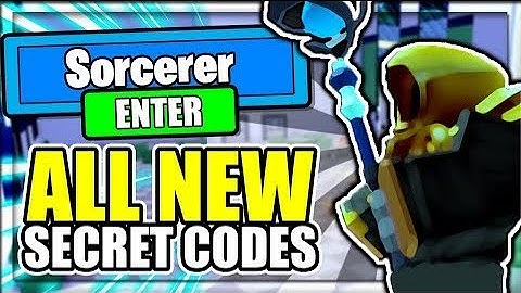 "CODES" IN SORCERER FIGHTING SIMULATOR!!! FREE 3K+ GEMS???