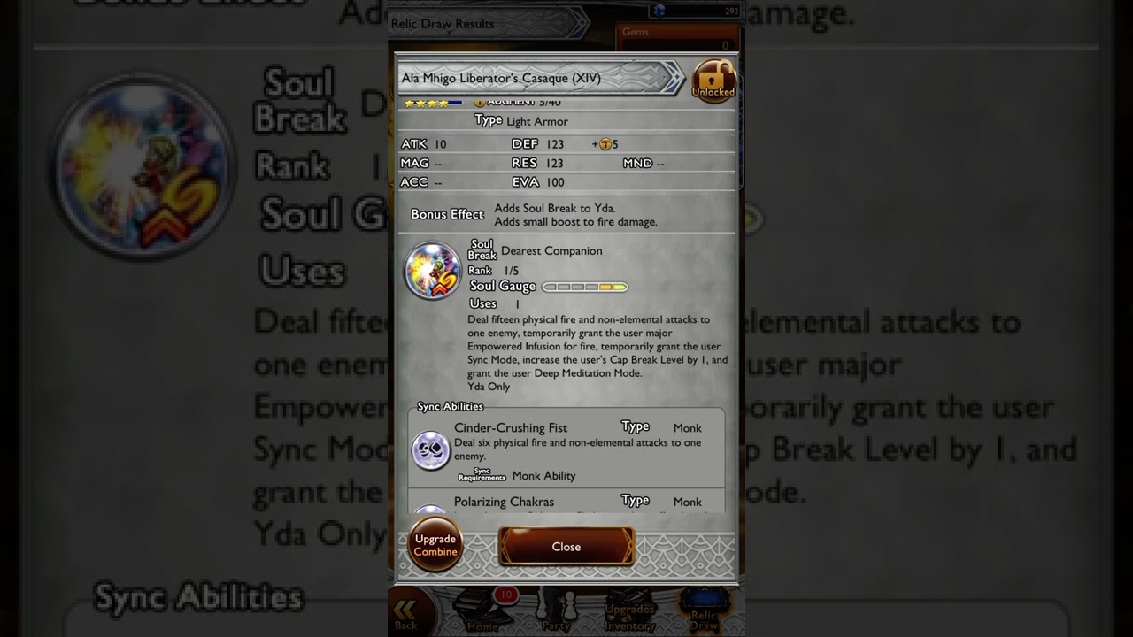 FFRK 7★6★ Record’s End Relic Draw