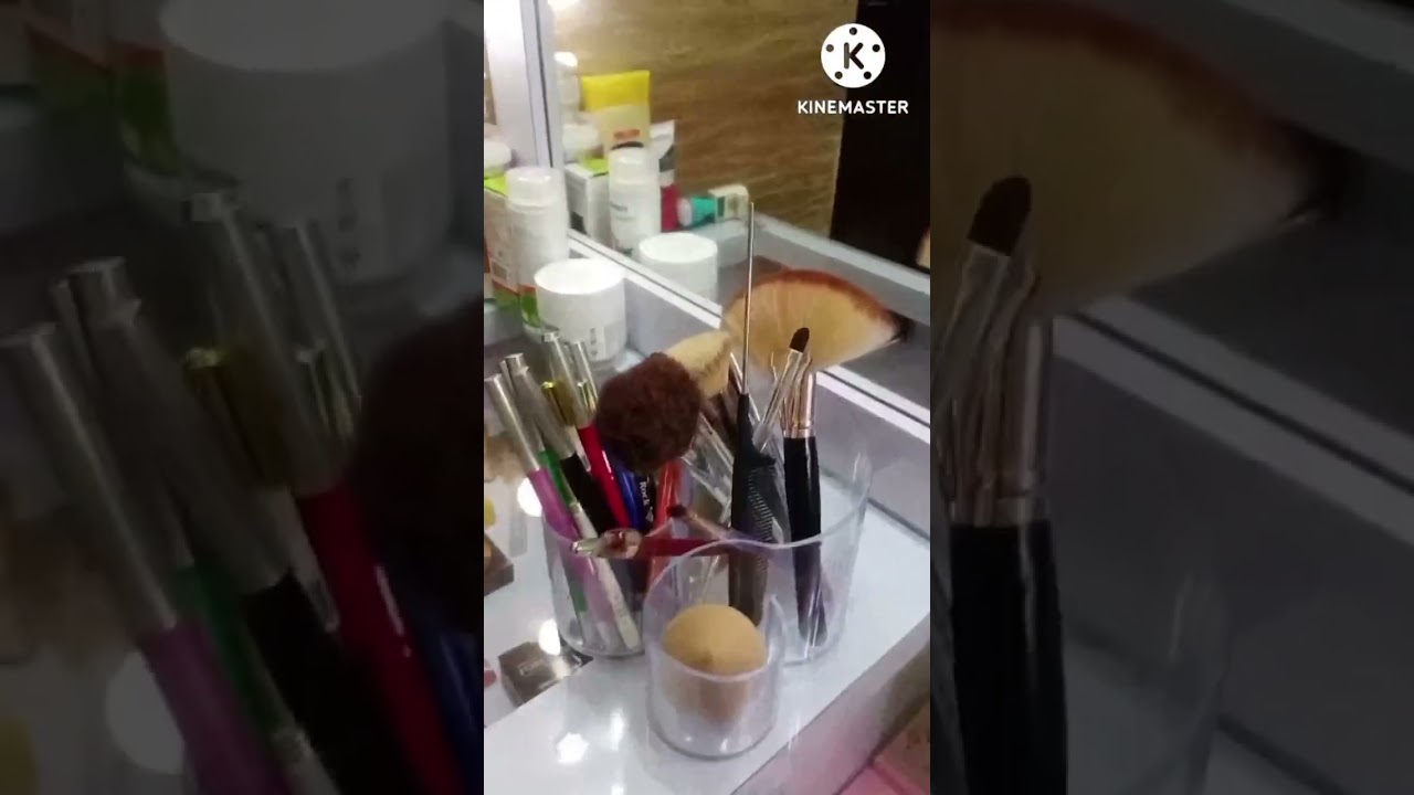 meesho haul/brush holder in under 200😲