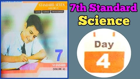 7th Standard Science Module Day-4 Answers