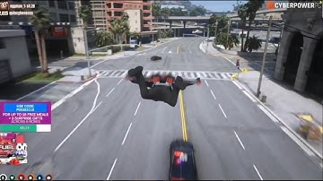 Ramee Reacting To Harry With A Wingsuit Flying Over Cops | GTA RP | NoPixel