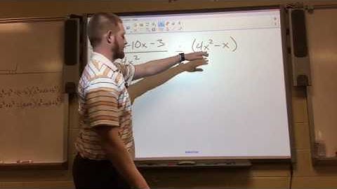 Algebra 2-9.4.2 Multiplying and Dividing Rational Expressions