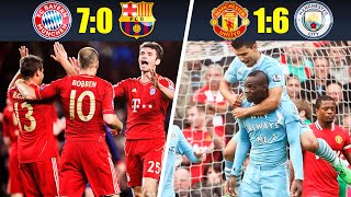 10 Most Humiliating Defeats In Matches Of Big Football Clubs • 2010s Decade