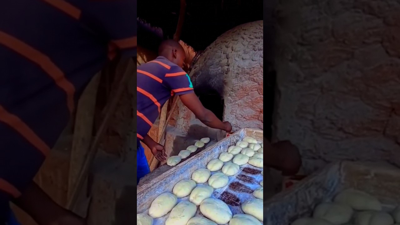 Fabricação Tradicional de Pão em Moçambique África