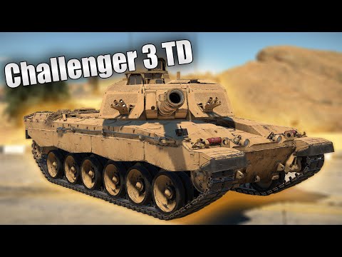 БЫСТРЫЙ ОБЗОР CHALLENGER 3 TD В НОВОМ ОБНОВЛЕНИИ #warthunder #танки #обновление #вартандер