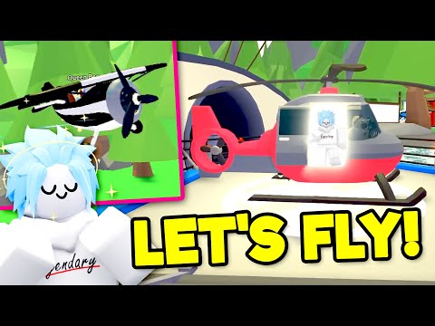 AIRPLANES and HELICOPTERS in ADOPT ME?! ️ Latest Adopt Me News (Roblox)