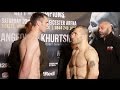 SHOCK HORROR! KHURTSIDZE FAILS WEIGHT! -TOMMY LANGFORD v AVTANDIL KHURTSIDZE OFFICIAL WEIGH IN