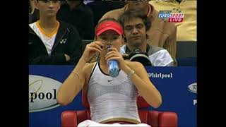 Maria Sharapova vs Daniela Hantuchova (Zürich 2006 Final Third Set)