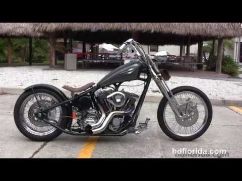 Used 2007 Black Swamp Bobber Motorcycles for sale 