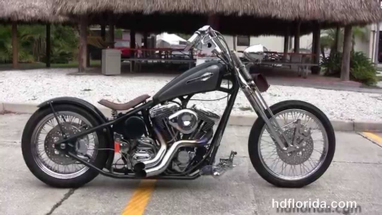 Used 2007 Black Swamp Bobber Motorcycles for sale | Doovi