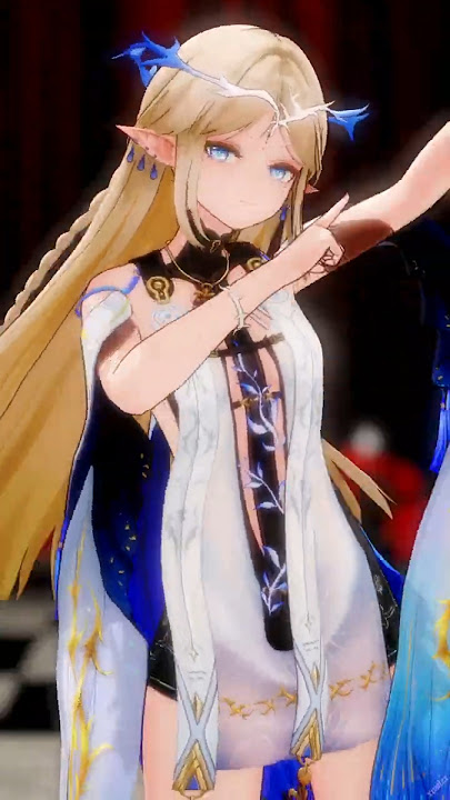 【Wuthering Waves (鳴潮) MMD】 Doodle feat. Cartethyia (カルテジア) | #shorts