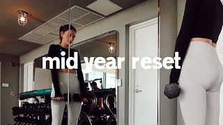 Mid-Year RESET: re-starting my fitness journey! (balanced routine &amp; trying new things)