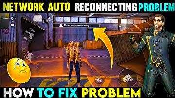 Free Fire Network Auto Reconnect Problem | Free Fire Max Network Auto Reconnect Problem