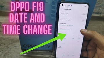 How to set date and time in OPPO F19,OPPO F19 pro| How do I set the time on my Oppo f19