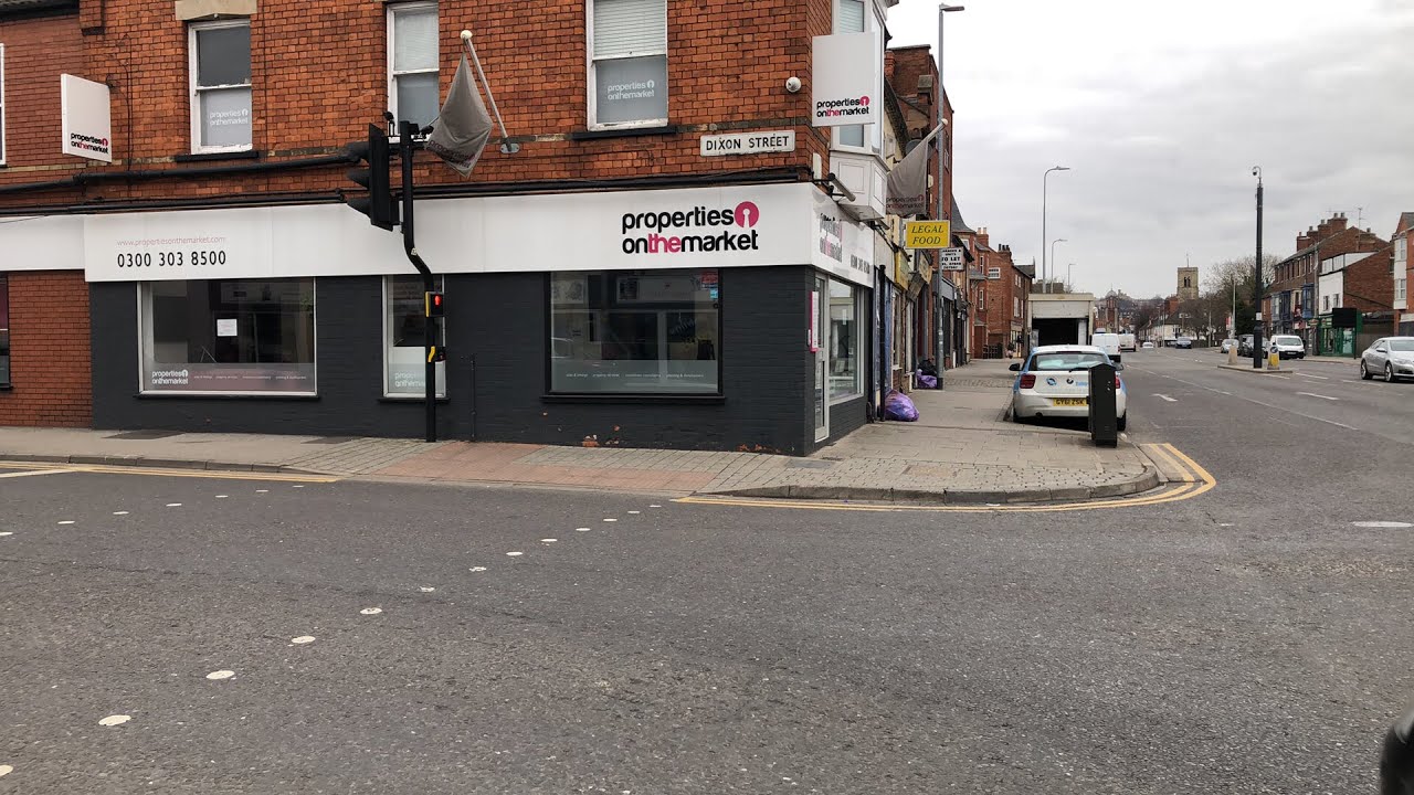 Walk with me Dixon Street to Sincil Bank Level Crossing & Trains in