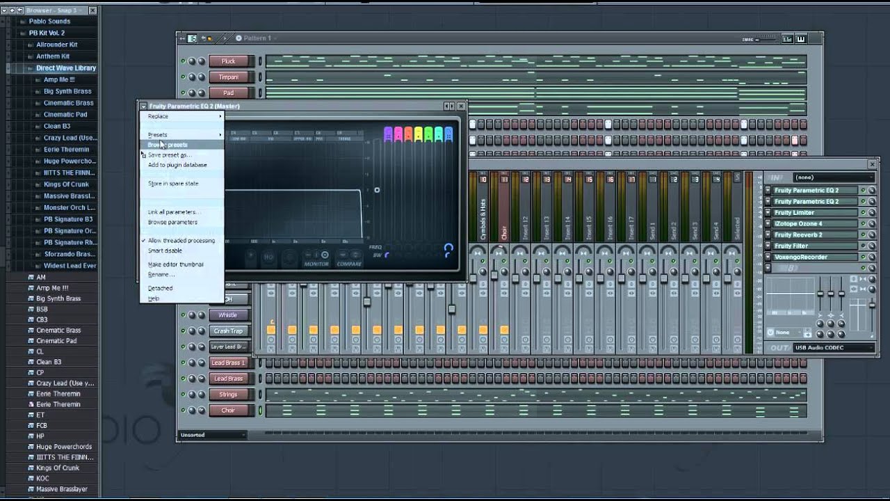 Fl Studio 10 Mixing And Mastering Tutorial By Pablo Prod Youtube