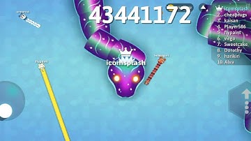 Snake Io mod menu hack gameplay and link