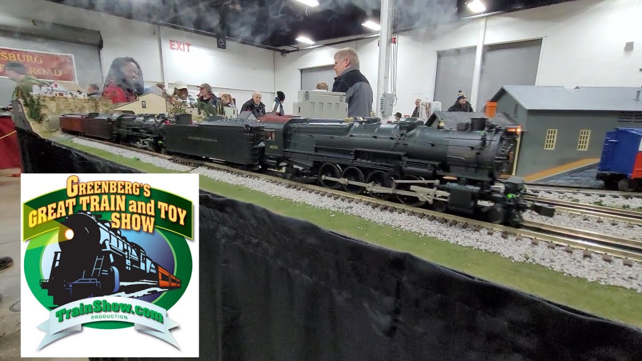 2023 Greenberg Train Show Oaks North Penn O Gaugers O Gauge YouTube